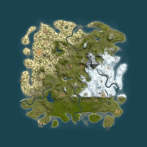 Rust map seed 1752923262, 5000x5000m top-down preview