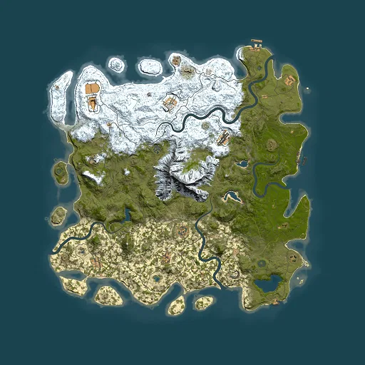Rust map seed 937452359, 5500x5500m top-down preview