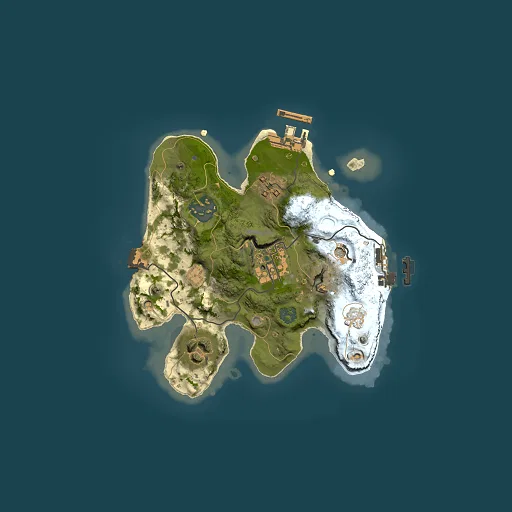 Rust map seed 144251534, 2000x2000m top-down preview