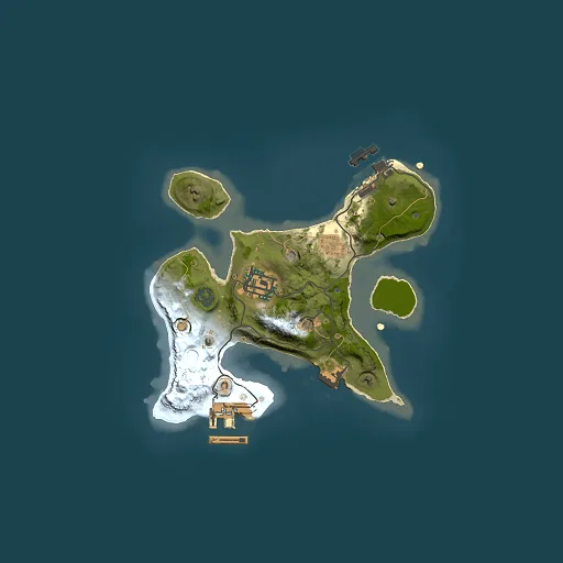 Rust map seed 377100064, 2000x2000m top-down preview