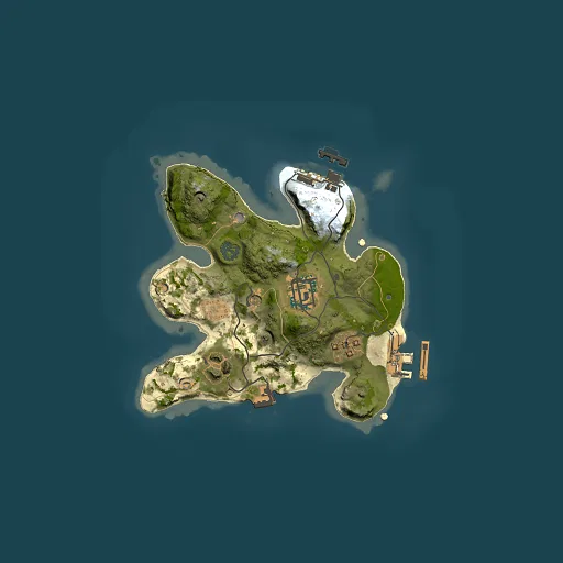 Rust map seed 1285713260, 2000x2000m top-down preview