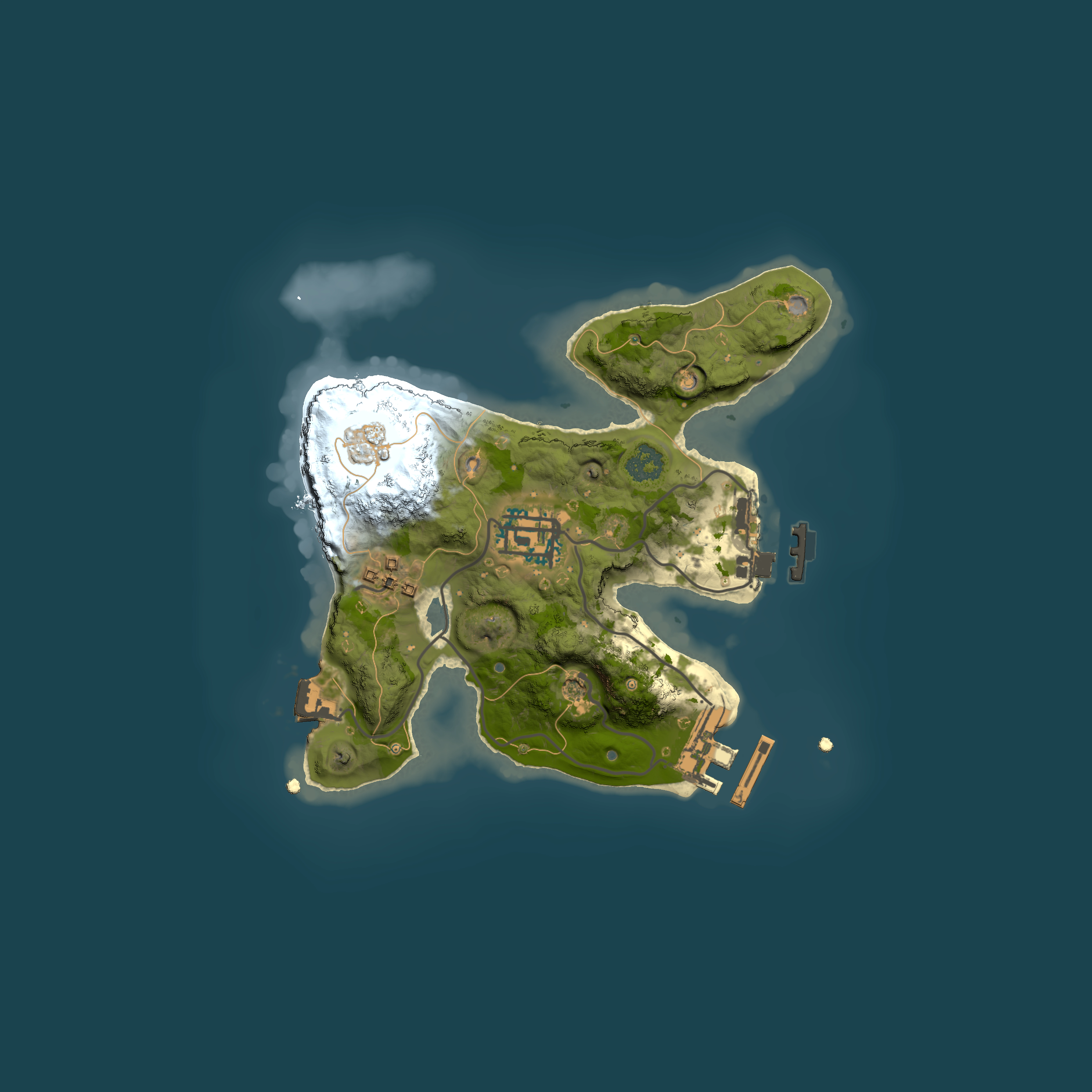 Full top-down render of Rust map seed 1144165701, 2000x2000m