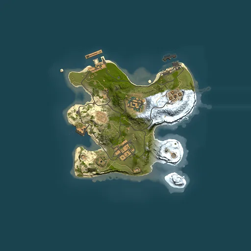 Rust map seed 355701880, 2000x2000m top-down preview