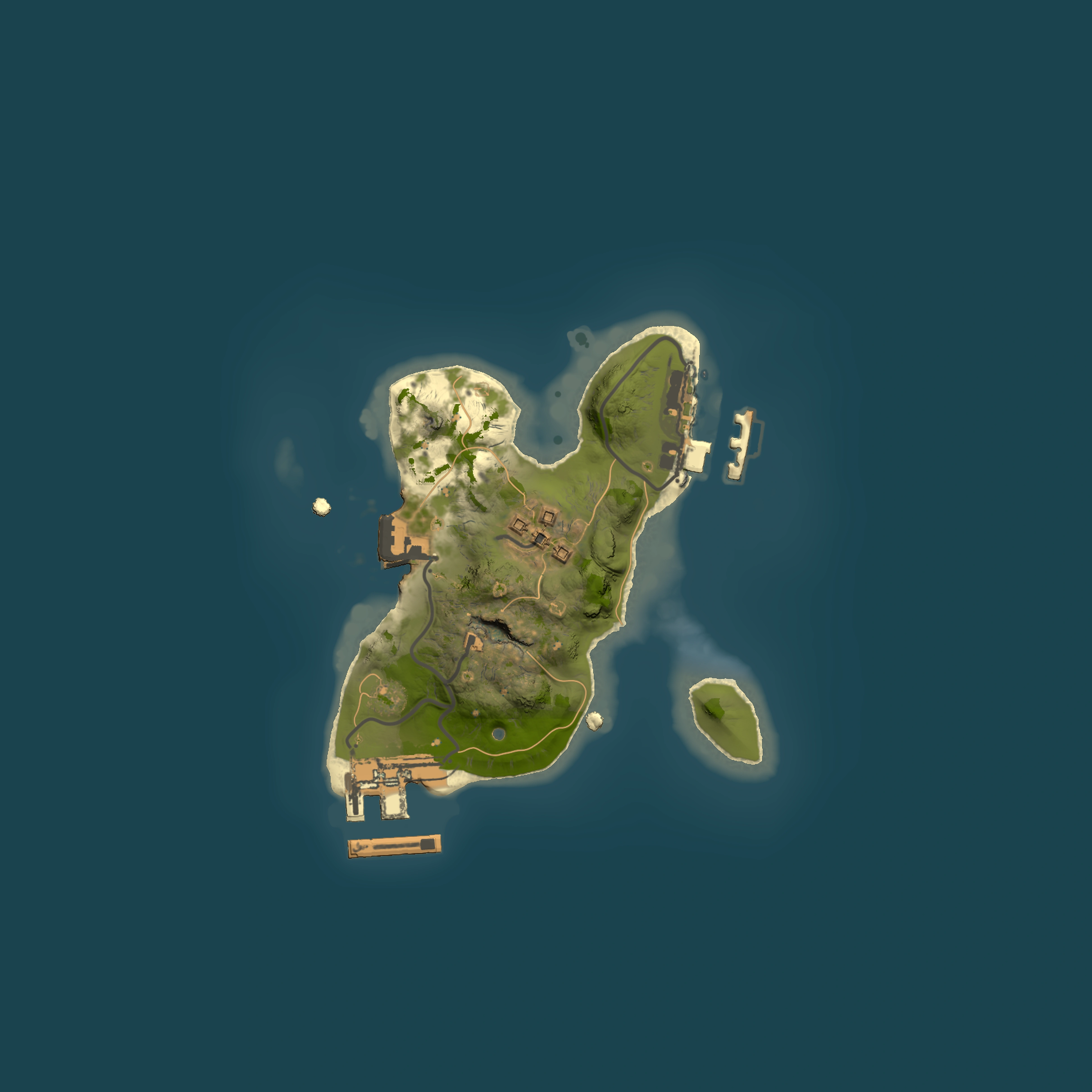 Full top-down render of Rust map seed 976622460, 1500x1500m