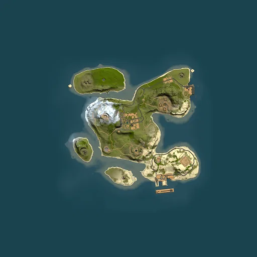 Rust map seed 989846849, 2000x2000m top-down preview