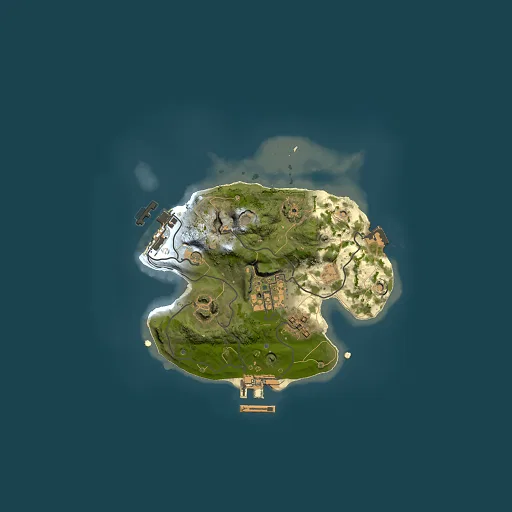 Rust map seed 94207942, 2000x2000m top-down preview