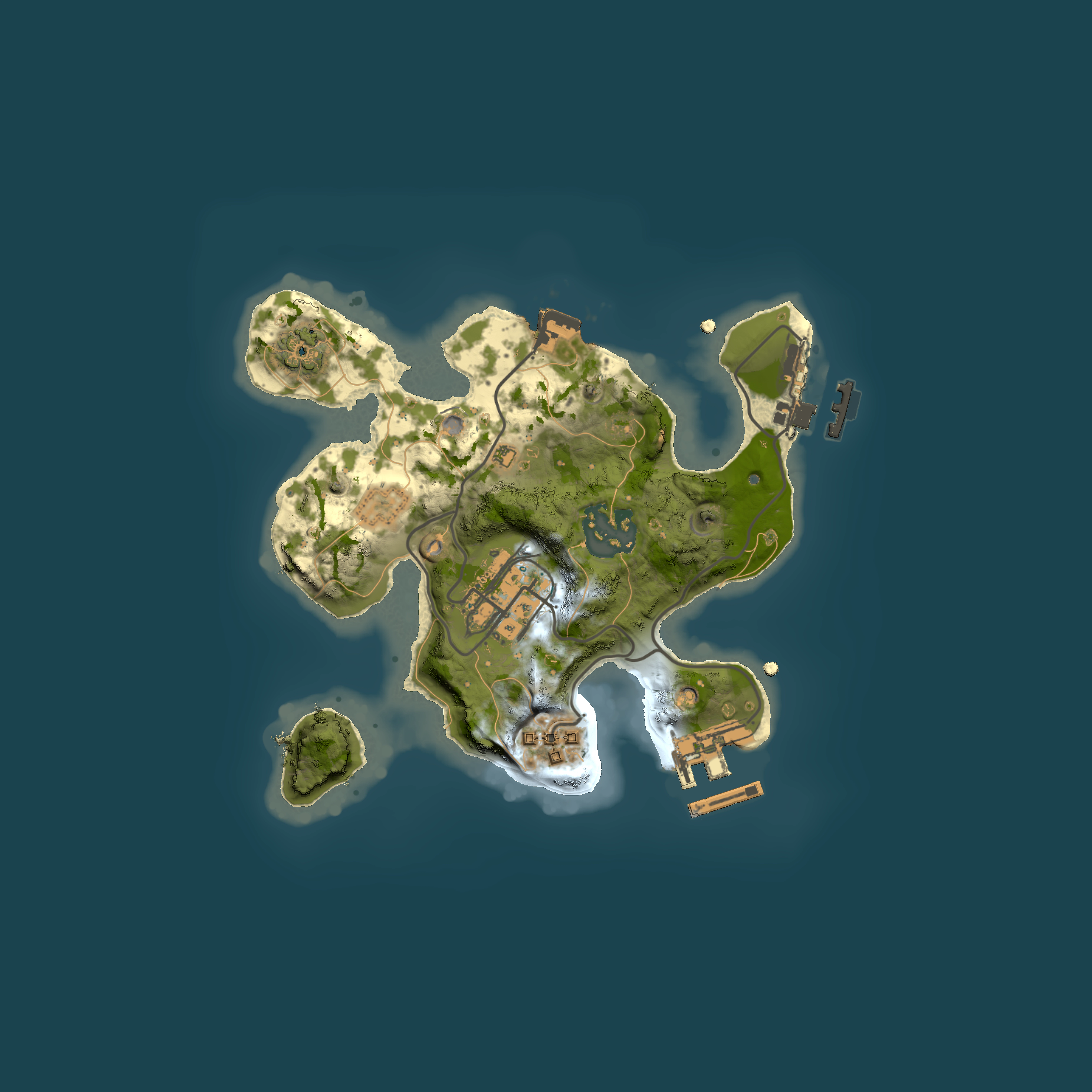 Full top-down render of Rust map seed 480465047, 2000x2000m