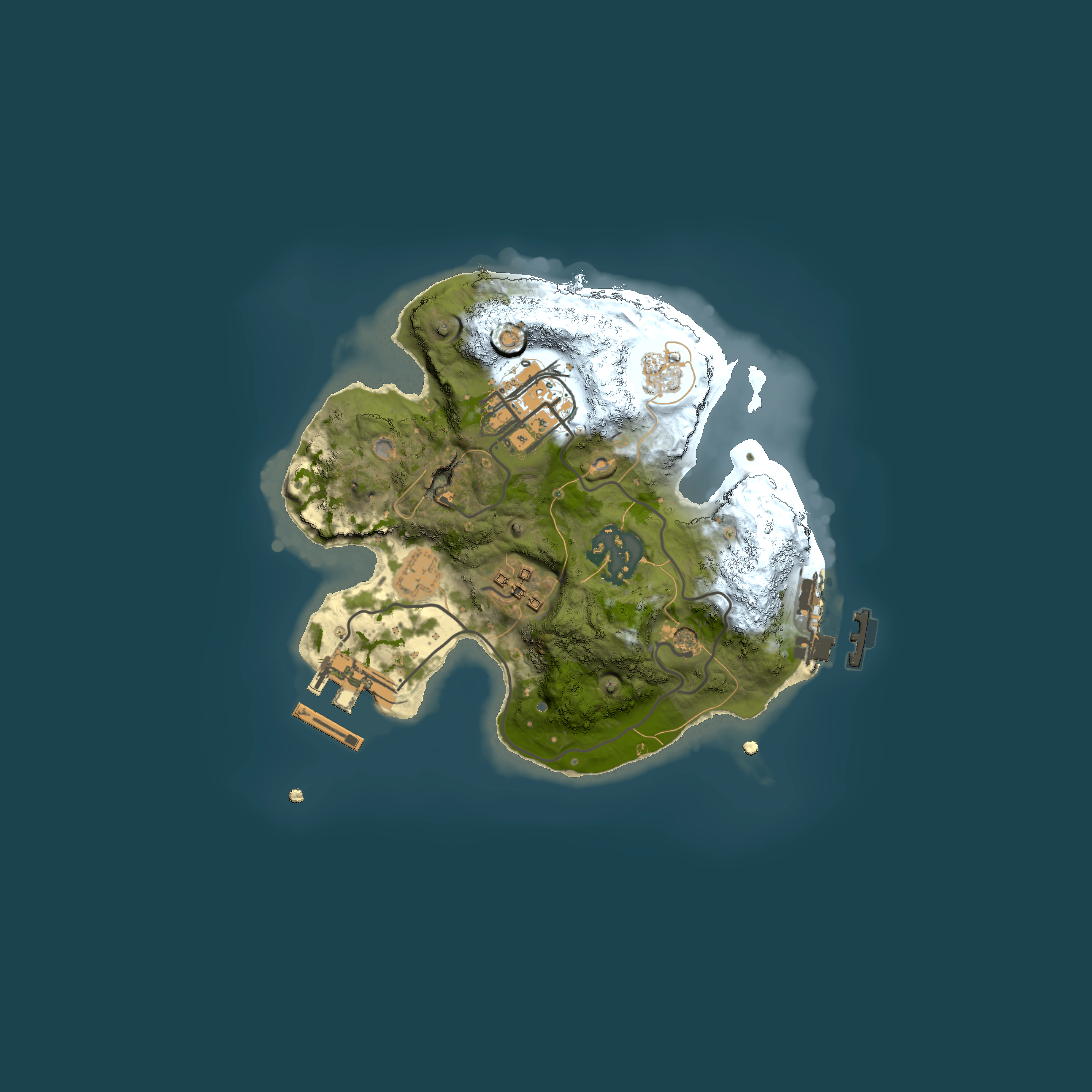 Full top-down render of Rust map seed 1210589862, 2000x2000m