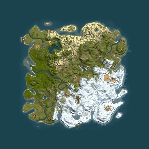 Rust map seed 321369798, 4500x4500m top-down preview