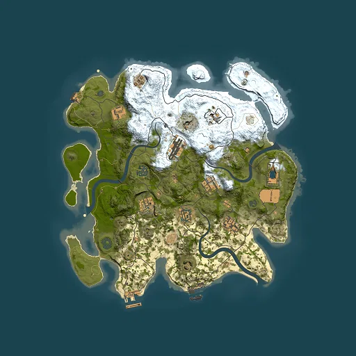 Rust map seed 1979237517, 3500x3500m top-down preview