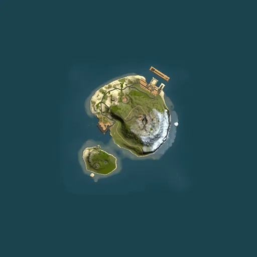 Rust map seed 785116071, 1500x1500m top-down preview