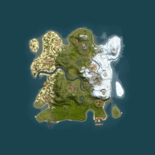 Rust map seed 930827149, 3000x3000m top-down preview