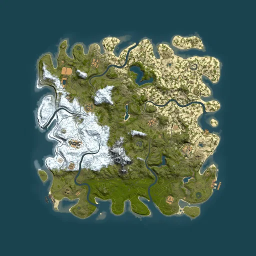 Rust map seed 2082894012, 5000x5000m top-down preview