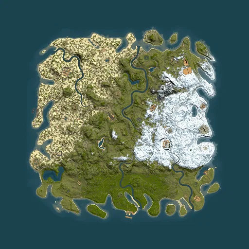 Rust map seed 344753785, 6000x6000m top-down preview