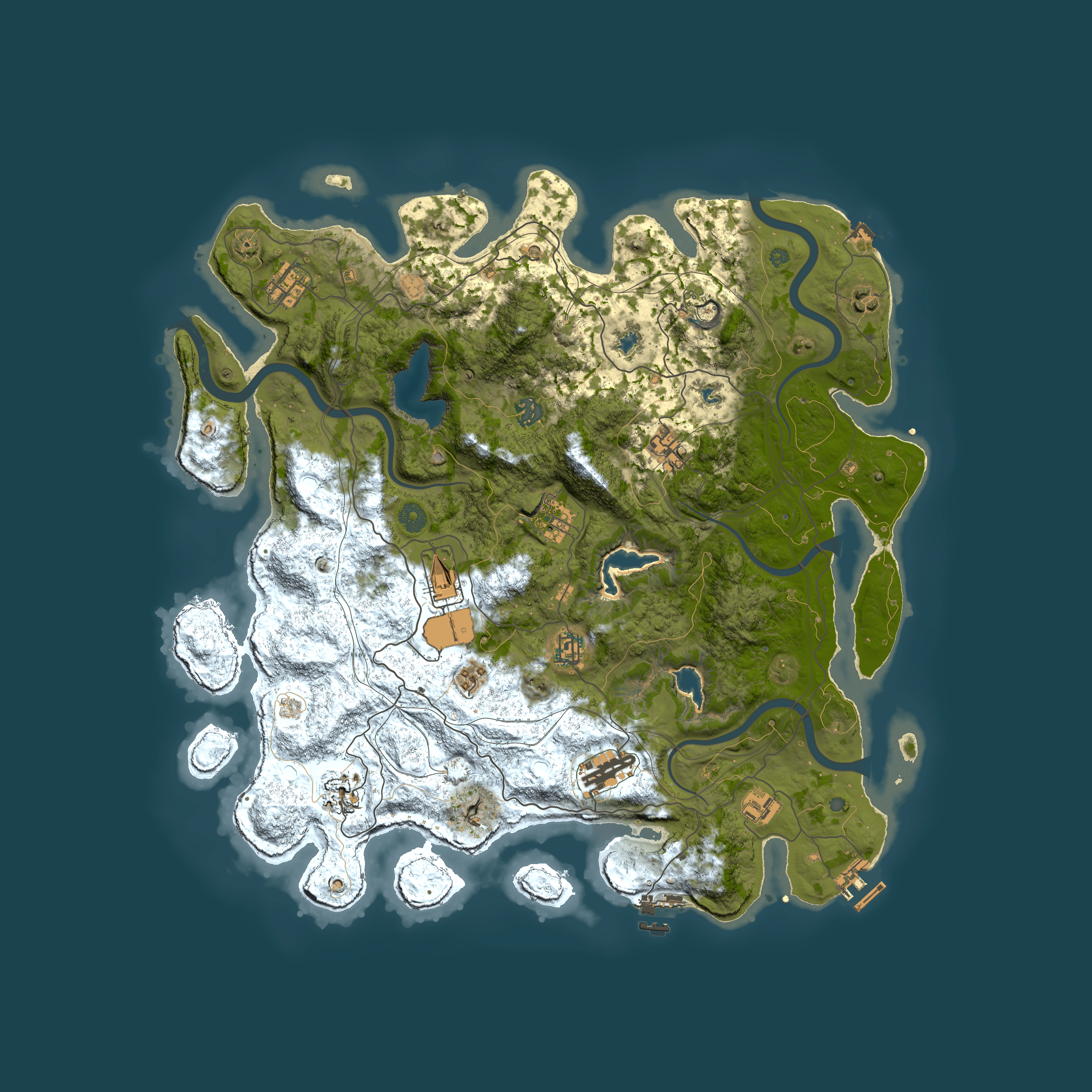 Full top-down render of Rust map seed 79187369, 4500x4500m