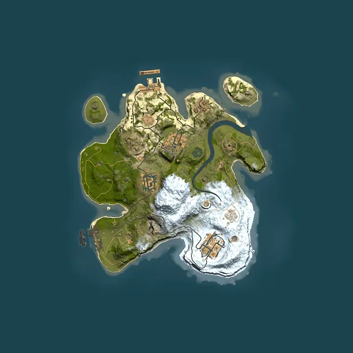 Rust map seed 953507945, 2500x2500m top-down preview