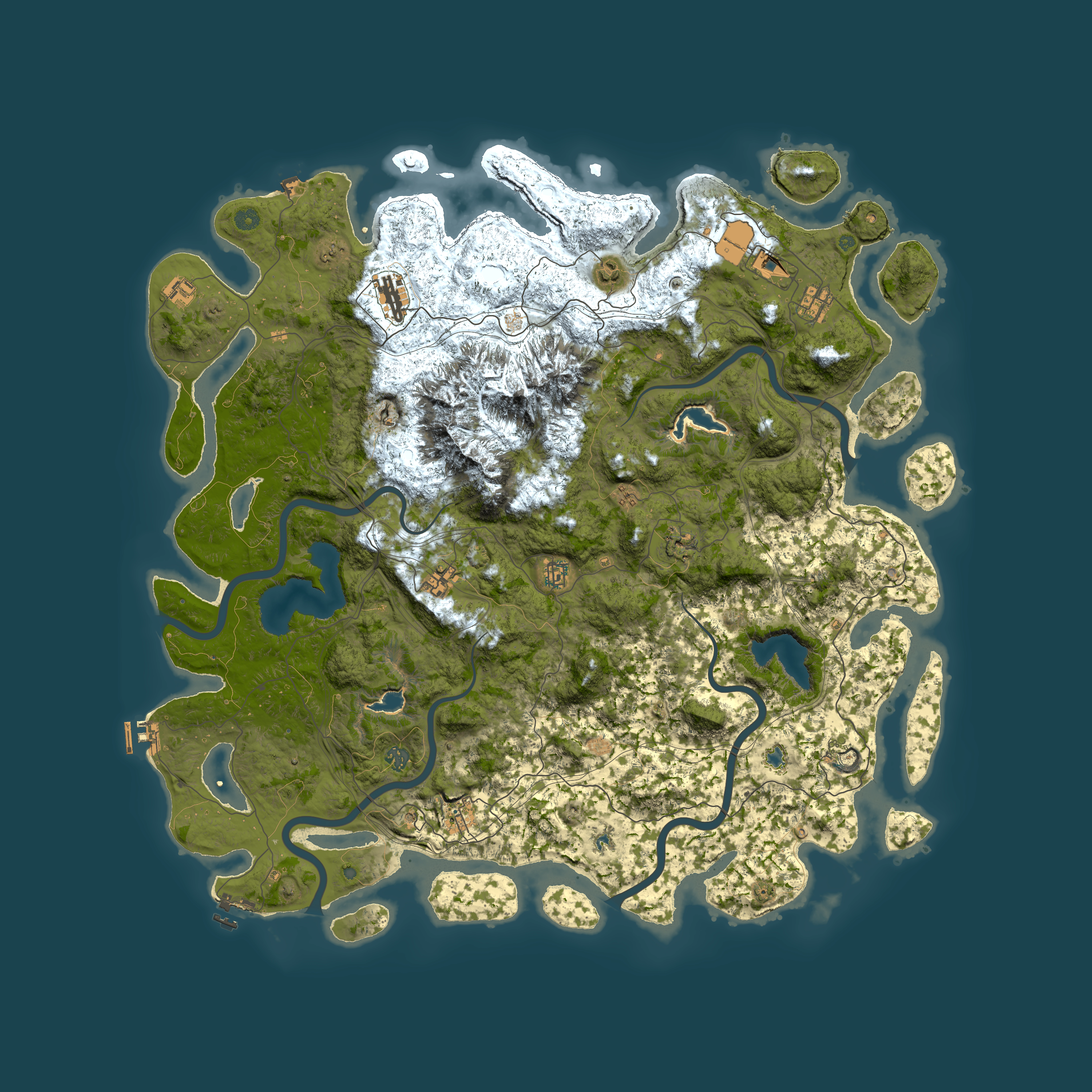 Full top-down render of Rust map seed 1947374912, 5500x5500m