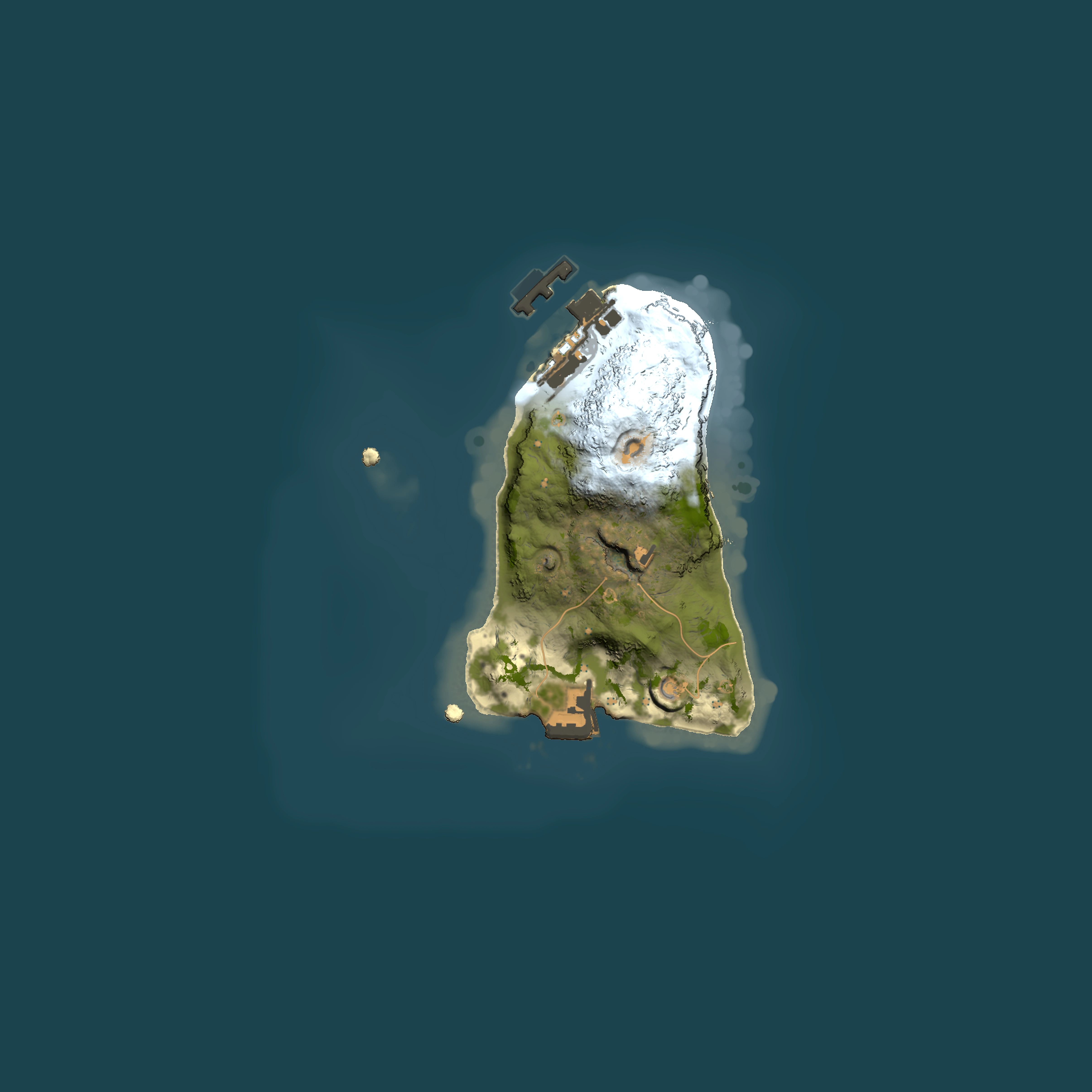 Full top-down render of Rust map seed 295089529, 1500x1500m