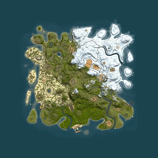 Rust map seed 770078098, 4000x4000m top-down preview