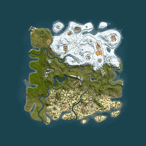 Rust map seed 1679561114, 4500x4500m top-down preview
