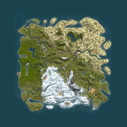 Rust map seed 489012284, 5500x5500m top-down preview