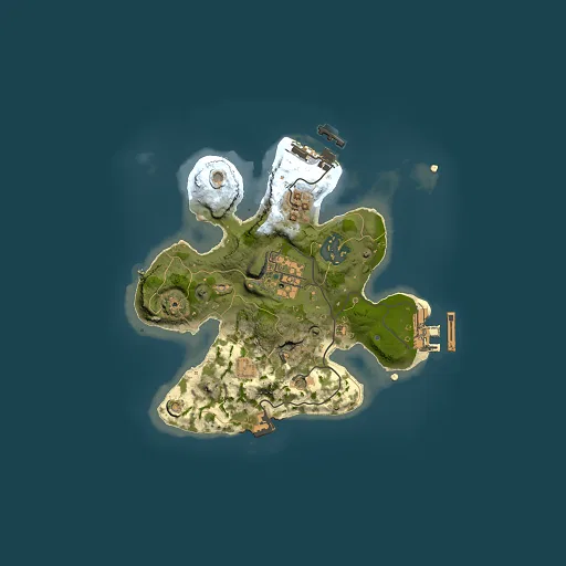 Rust map seed 1338766274, 2000x2000m top-down preview