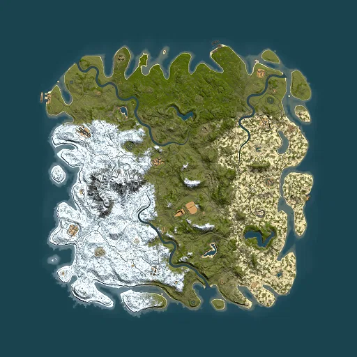 Rust map seed 1030345734, 6000x6000m top-down preview