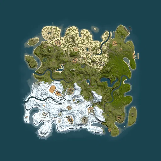 Rust map seed 417504603, 4500x4500m top-down preview