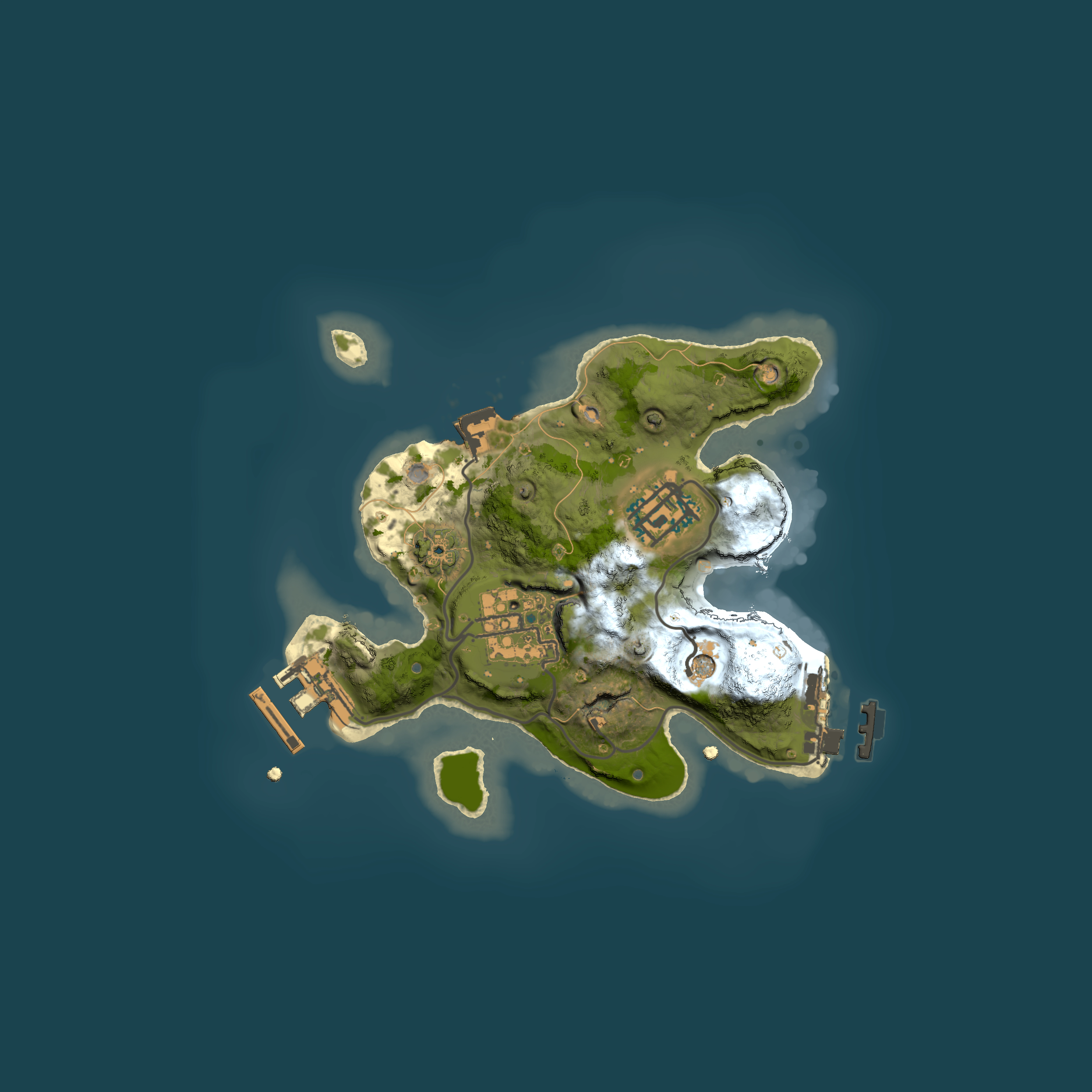 Full top-down render of Rust map seed 1427779984, 2000x2000m