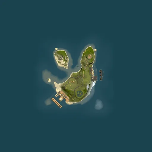 Rust map seed 205423102, 1500x1500m top-down preview