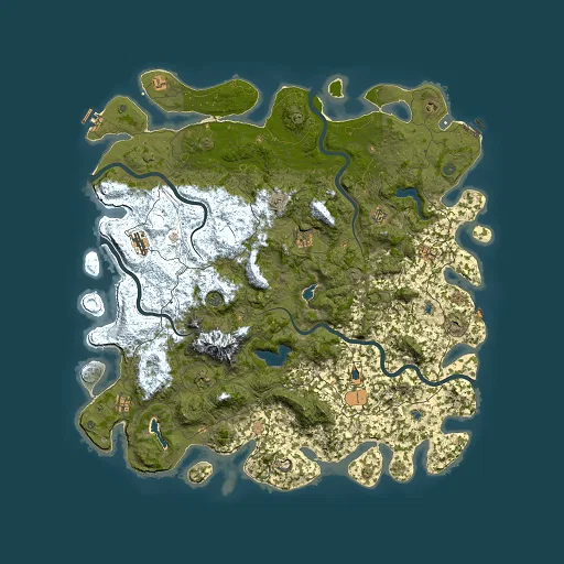 Rust map seed 1995459172, 5500x5500m top-down preview