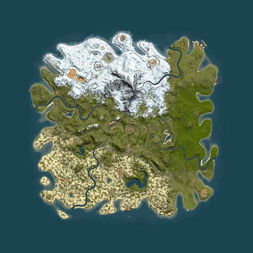 Rust map seed 253338296, 5500x5500m top-down preview