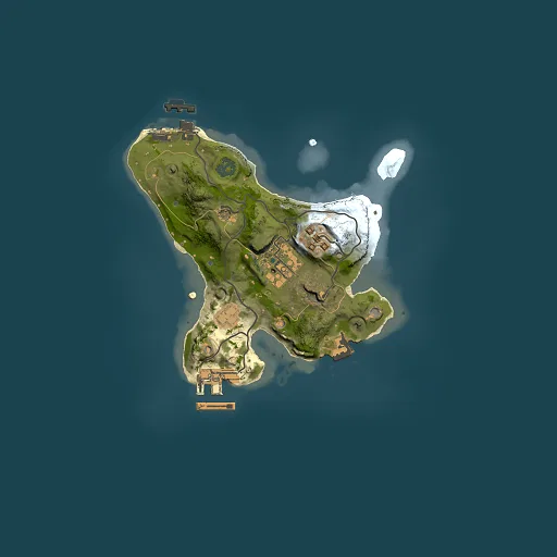 Rust map seed 1377555677, 2000x2000m top-down preview