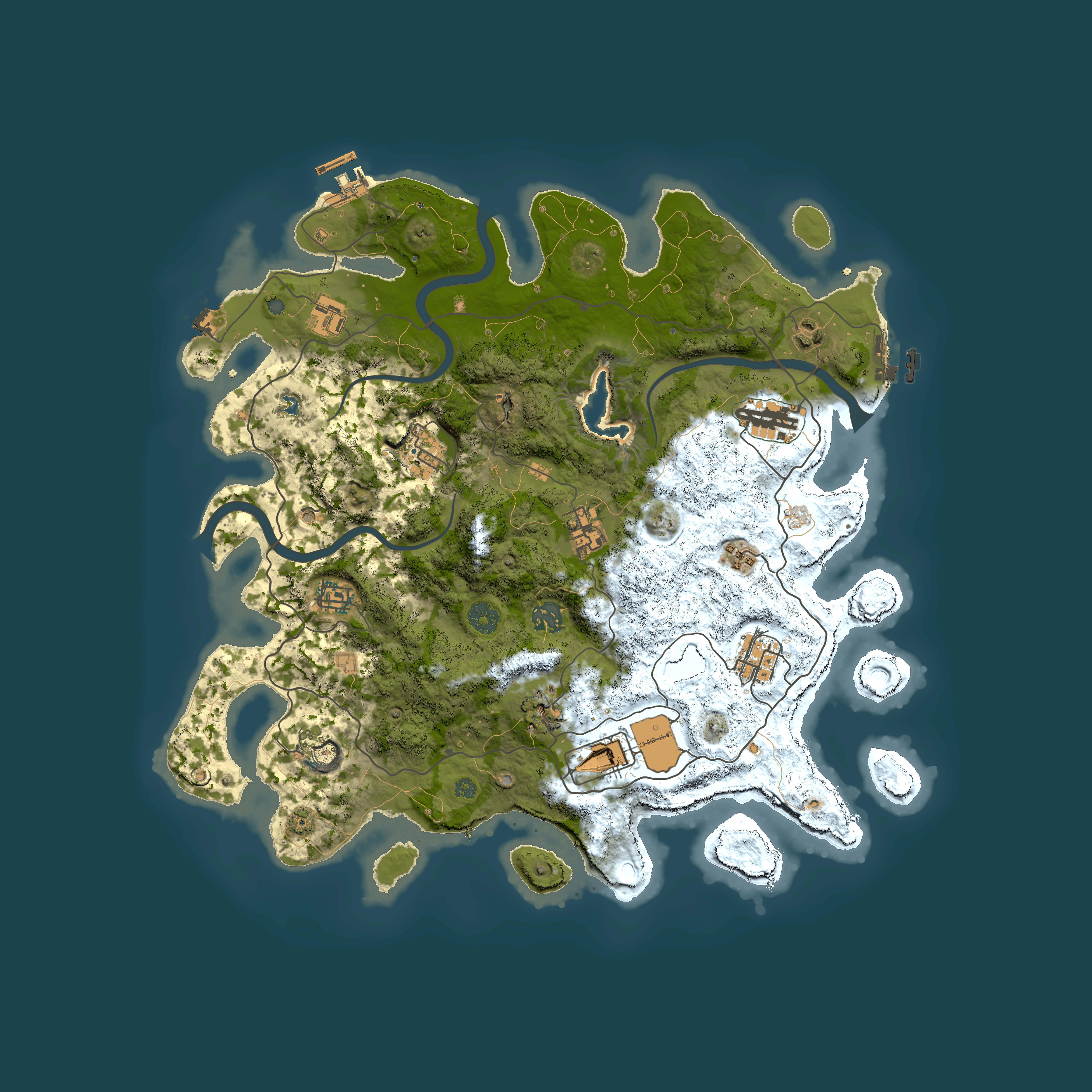 Full top-down render of Rust map seed 630183922, 4000x4000m