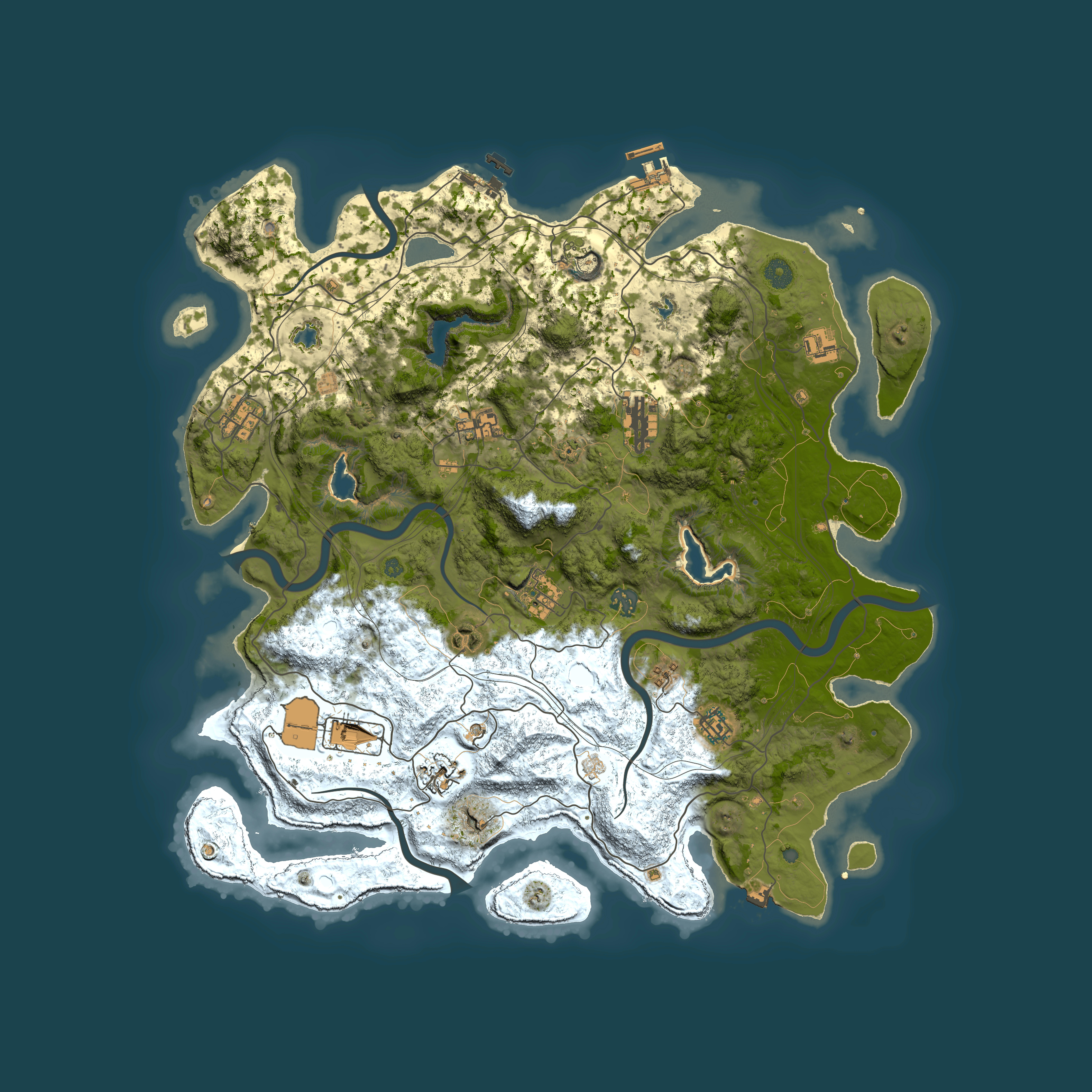 Full top-down render of Rust map seed 569241278, 4500x4500m