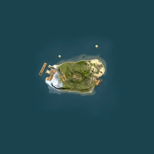 Rust map seed 1555495181, 1500x1500m top-down preview