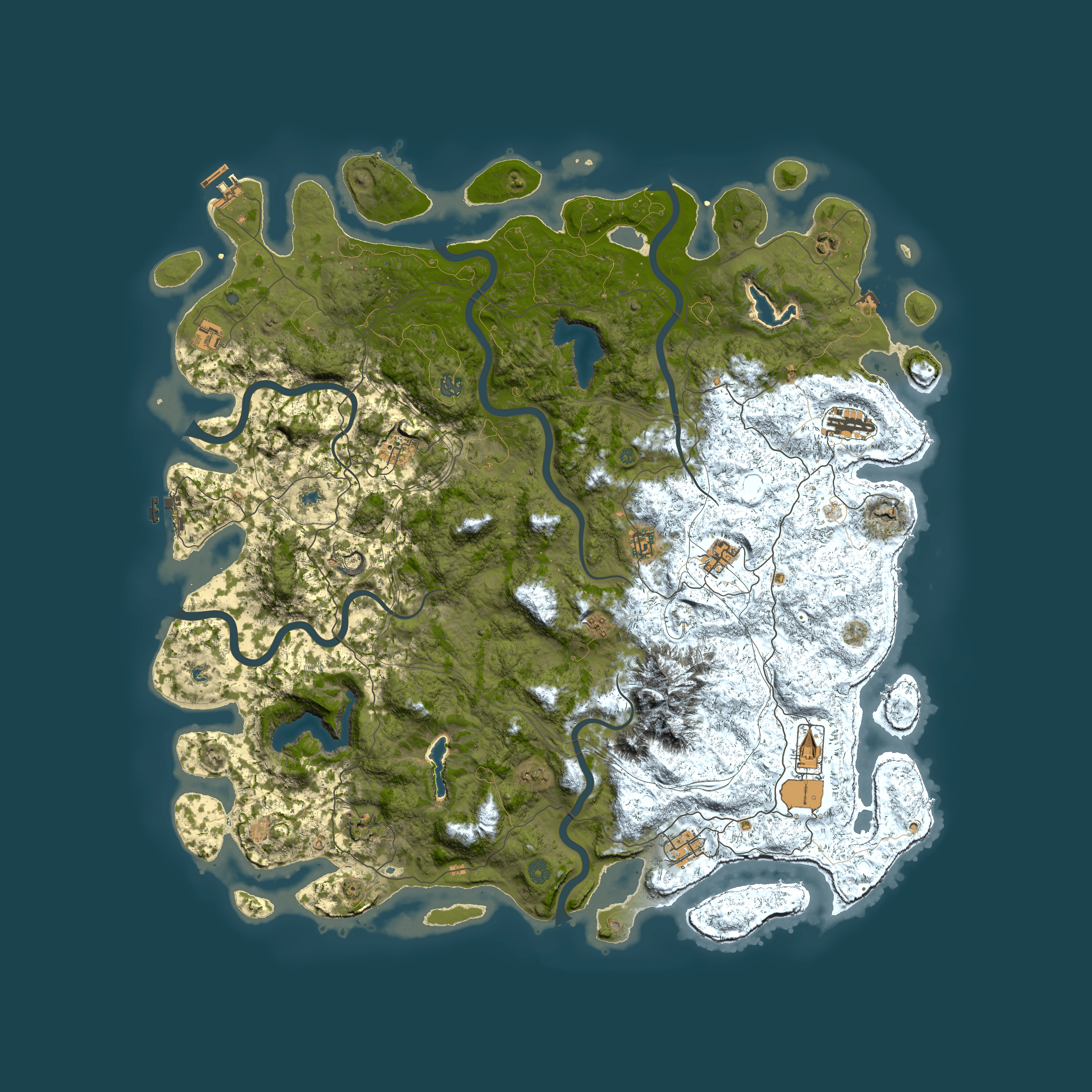 Full top-down render of Rust map seed 369896332, 5500x5500m