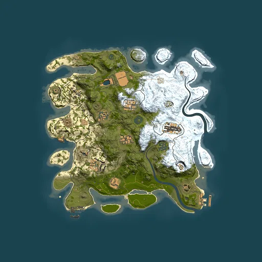 Rust map seed 749703280, 3500x3500m top-down preview