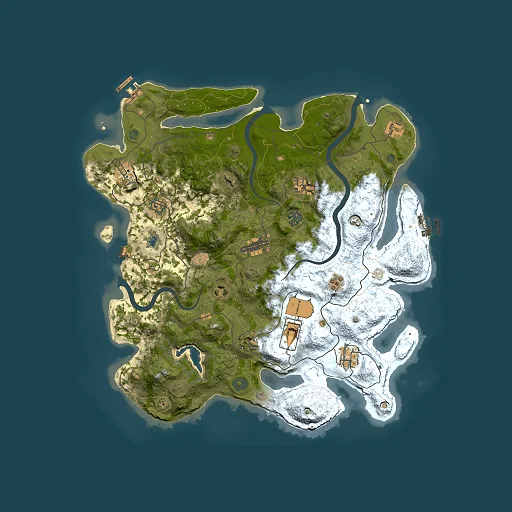 Rust map seed 576811040, 4000x4000m top-down preview