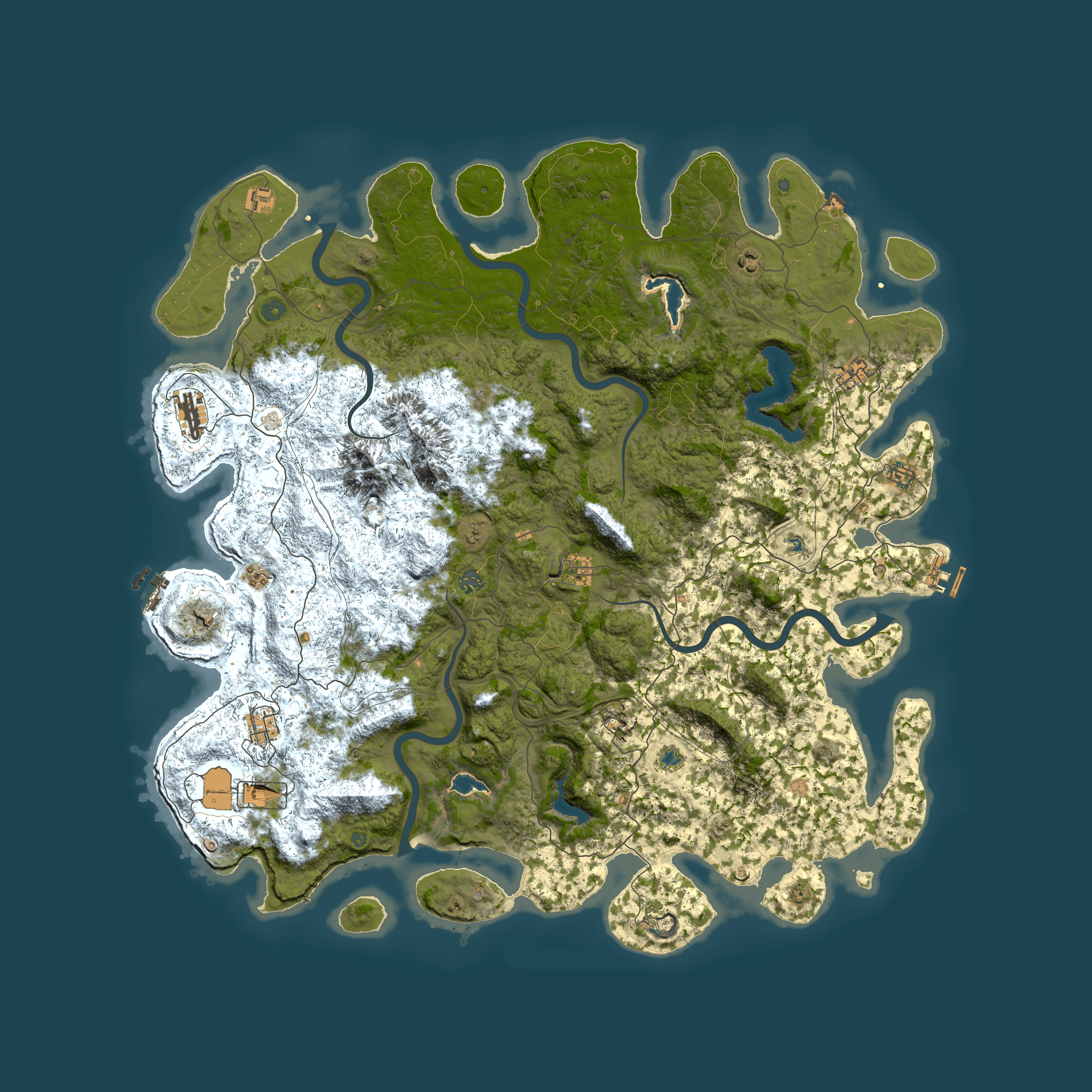 Full top-down render of Rust map seed 1125447744, 5500x5500m