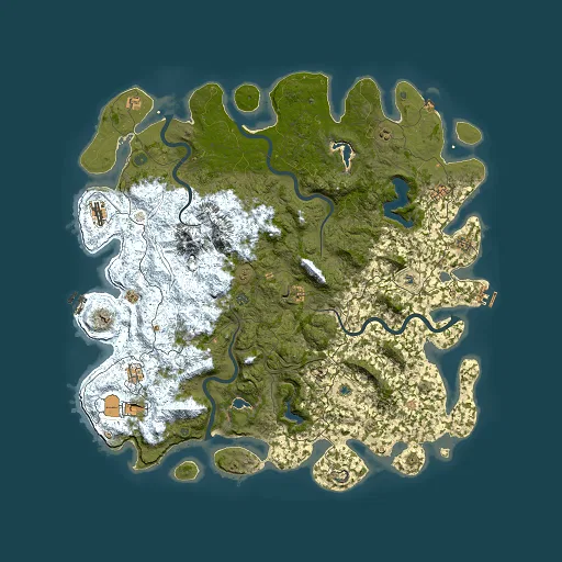Rust map seed 1125447744, 5500x5500m top-down preview