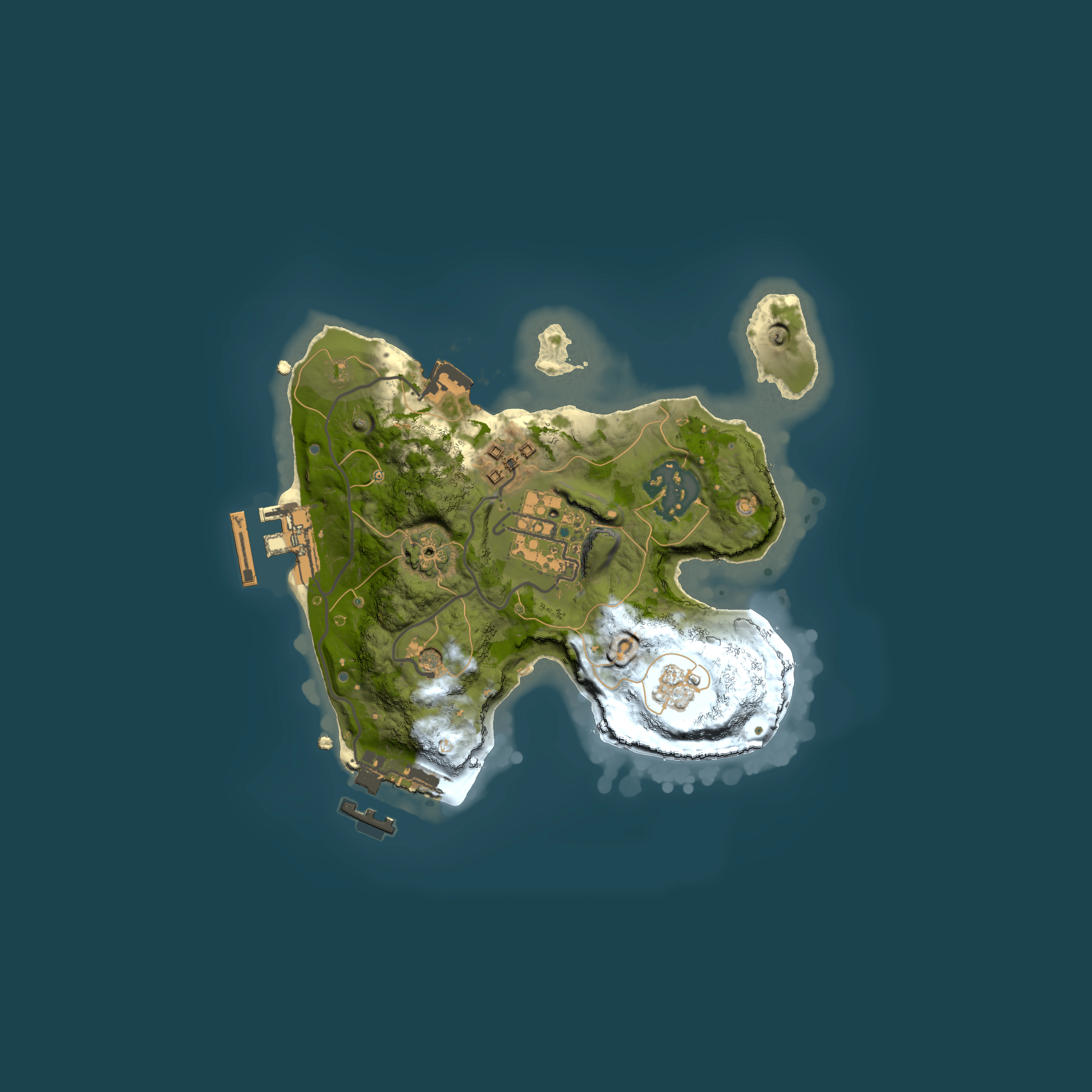 Full top-down render of Rust map seed 263280035, 2000x2000m