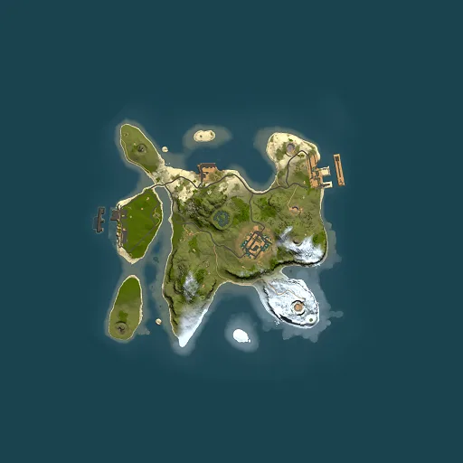 Rust map seed 604213158, 2000x2000m top-down preview