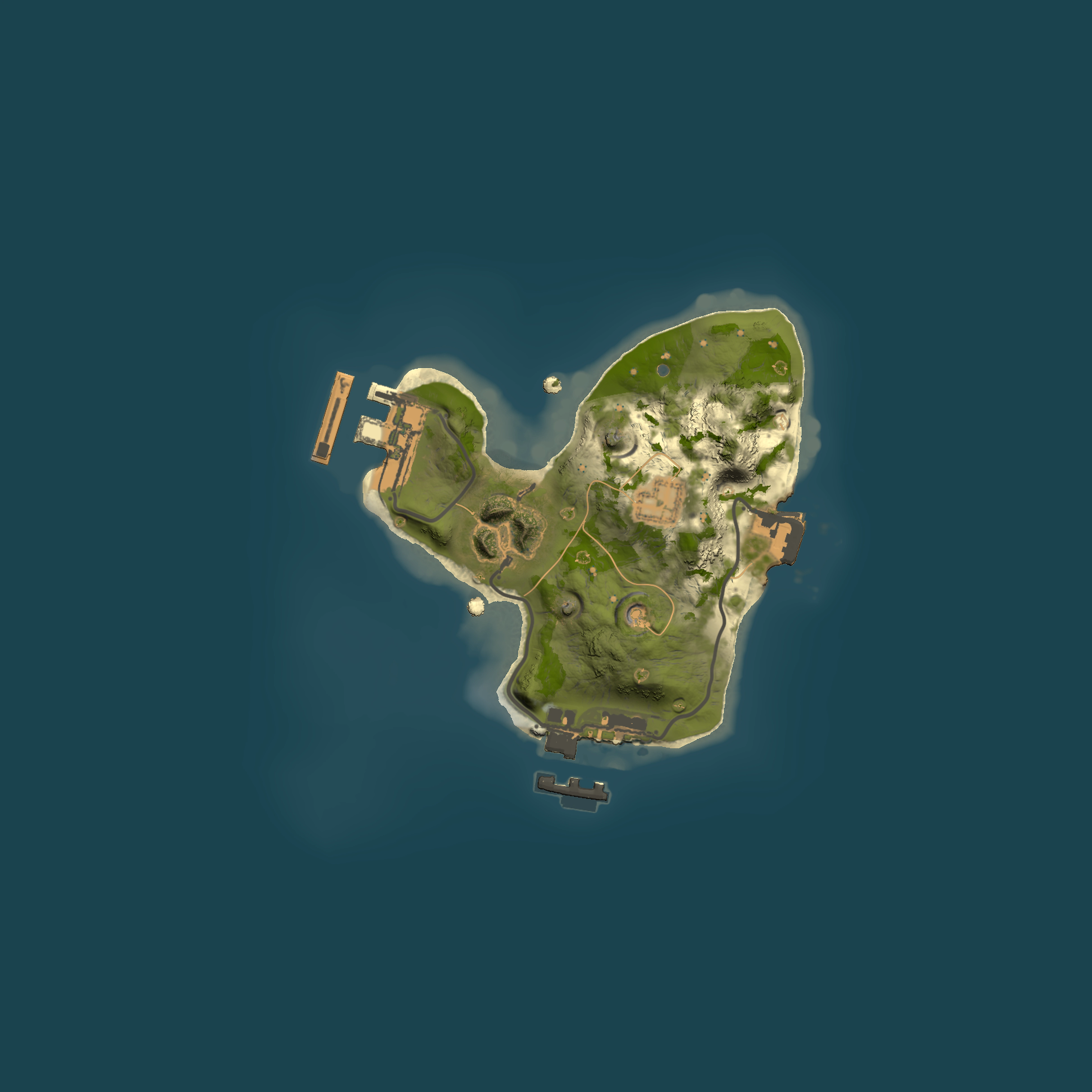 Full top-down render of Rust map seed 904413506, 1500x1500m