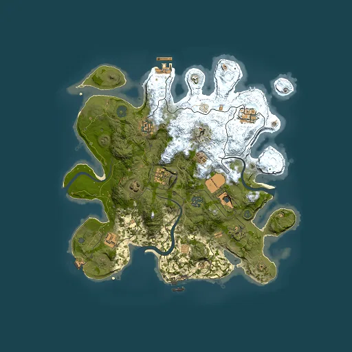 Rust map seed 1989057324, 3500x3500m top-down preview
