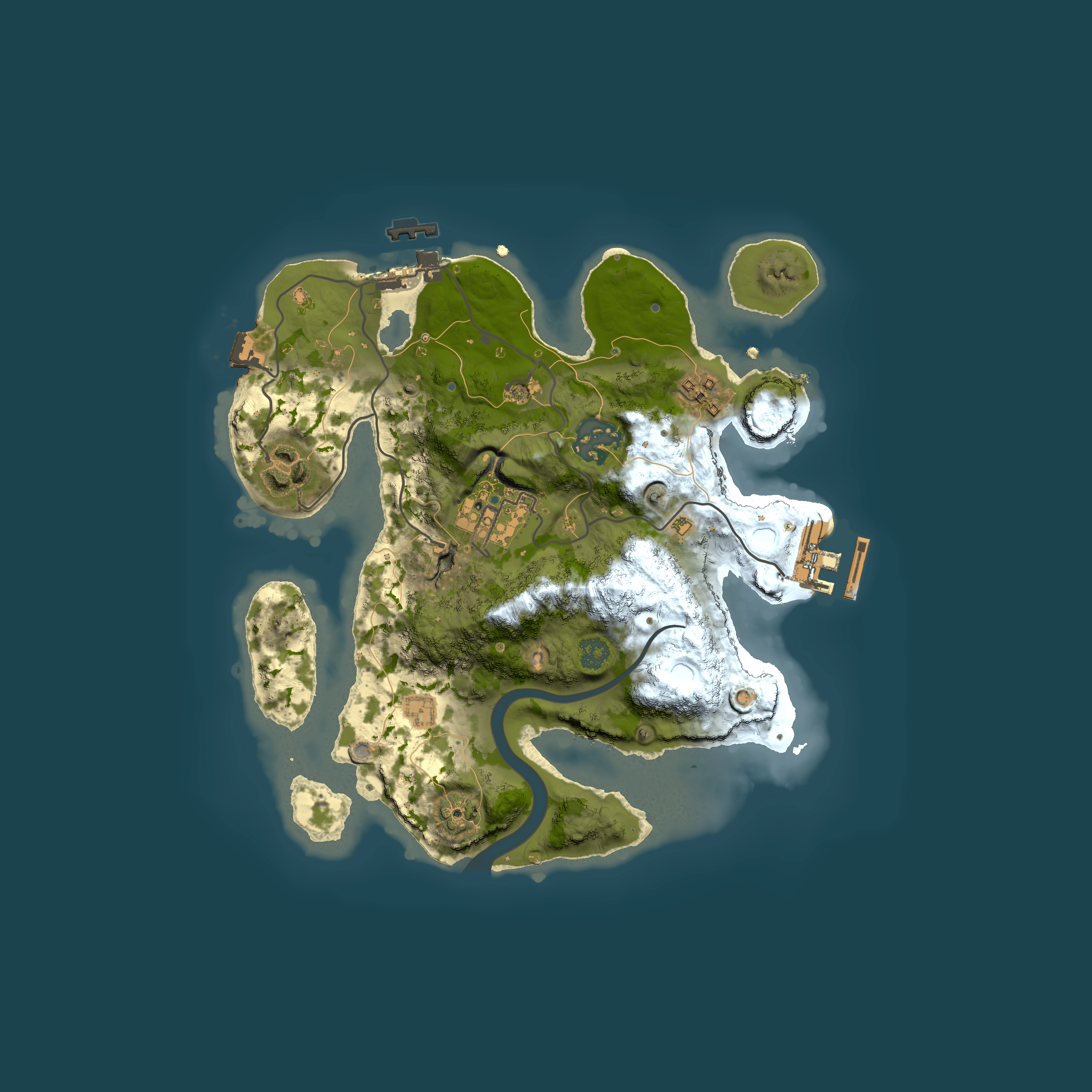 Full top-down render of Rust map seed 1269271343, 2500x2500m