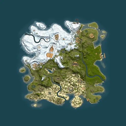 Rust map seed 576726558, 4000x4000m top-down preview