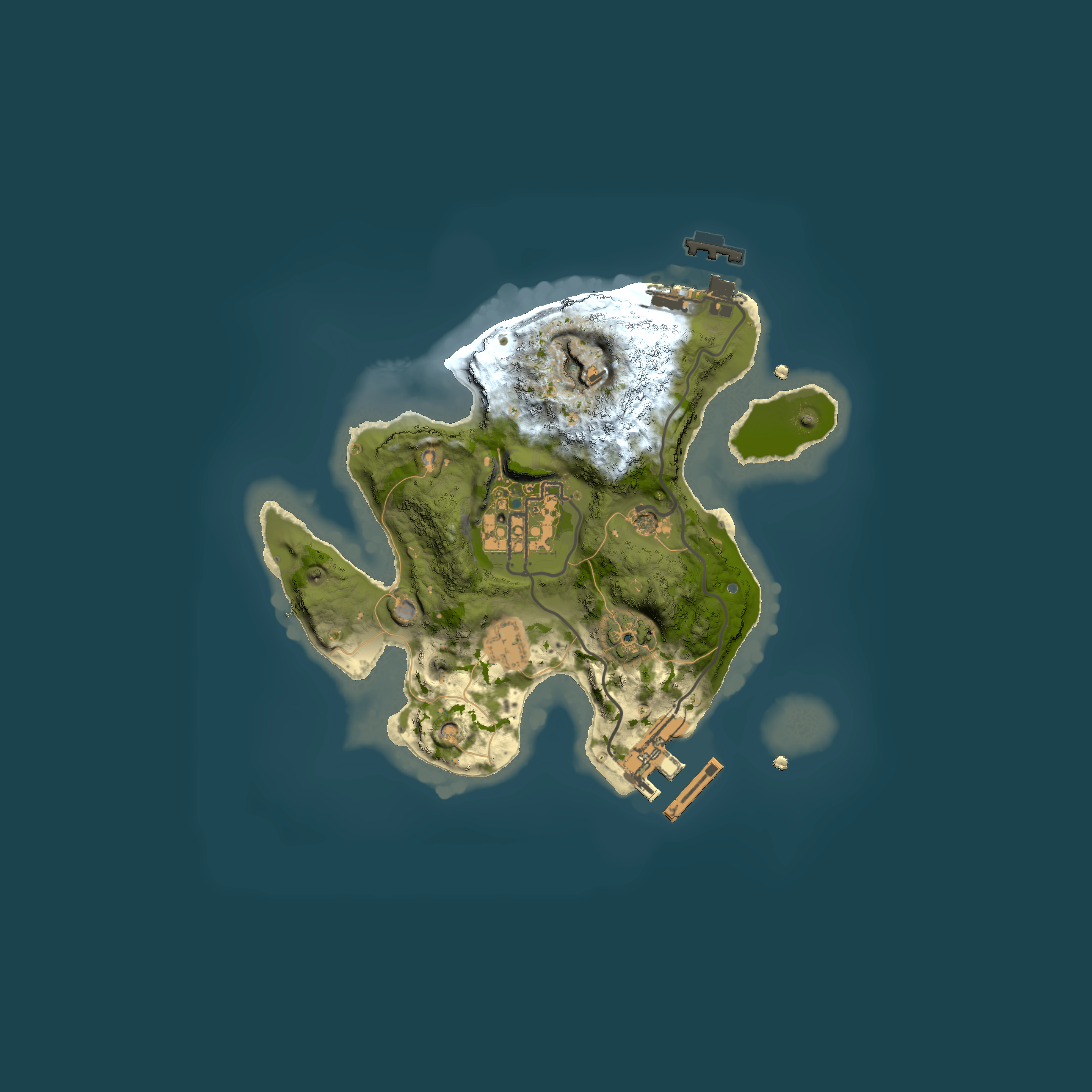 Full top-down render of Rust map seed 69021562, 2000x2000m
