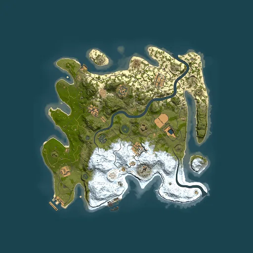 Rust map seed 1017190608, 3500x3500m top-down preview