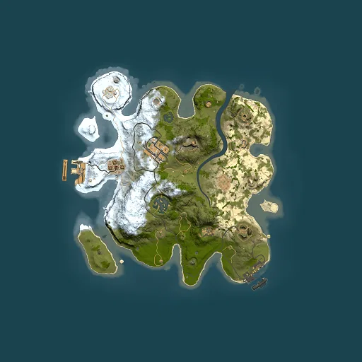 Rust map seed 1075382792, 2500x2500m top-down preview